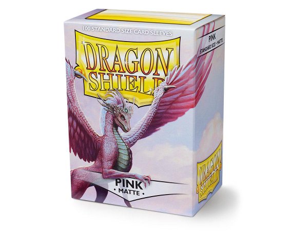 Dragon Shield - Kartenhüllen - Standardgröße Matte (100) - Pink