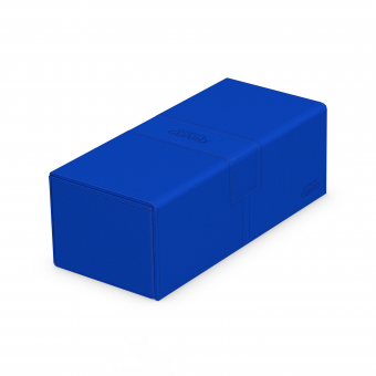 Ultimate Guard Box - Twin Flip'n'Tray 266+ - XenoSkin Monocolor - Blau
