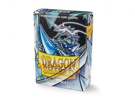 Dragon Shield Kartenhüllen - Japanische Grösse Matte (60) - Transparent