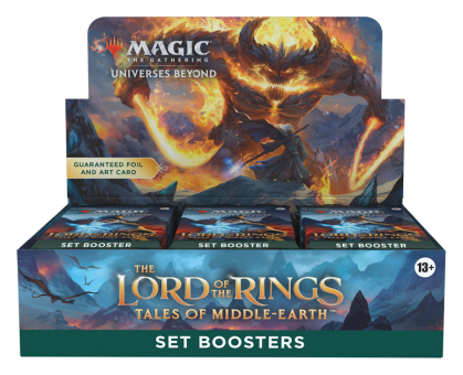 The Lord of the Rings -Tales of Middle Earth - Set-Booster Display - english