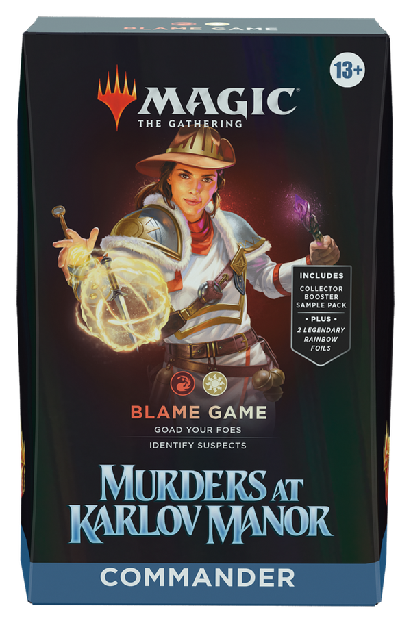 Murders at Karlov Manor - Commander Deck - Blame Game - englisch