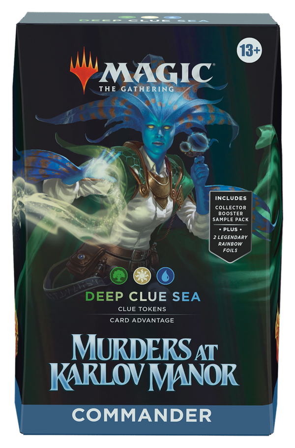 Murders at Karlov Manor - Commander Deck - Deep Clue Sea - englisch