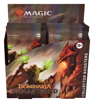 Dominaria Remastered - Collector-Booster Display - englisch